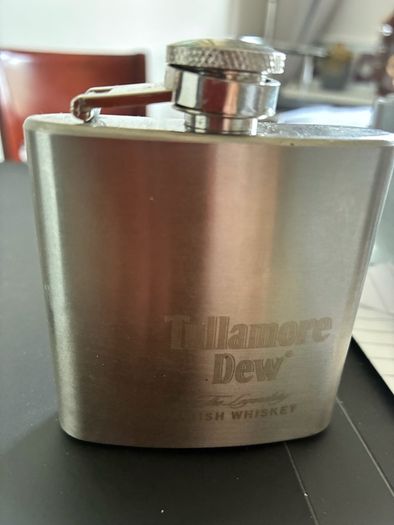 Tullamore Dew Hip Flask