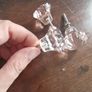3 pink crystal drawer pulls Image 3