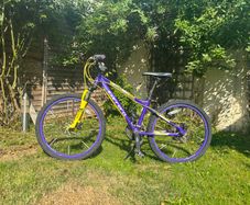 Carrera Mountain Bike Purple/Yellow