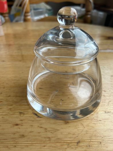 Glass Sugar Bowl