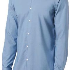HUGO Herren Hemd, Kason Shirt, Blau, EU44, XL