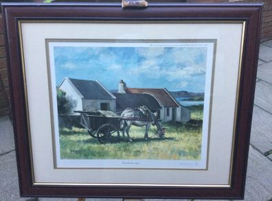 Art - Vintage Coloured Limited Ed.Print ( James Mc Kendry)