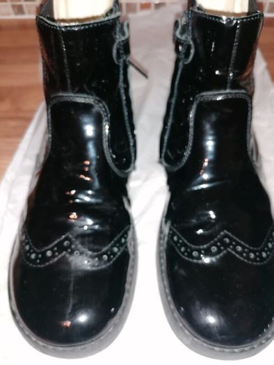 Froddo brand real leather black Chelsea boots size UK4 EU37