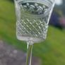 Rare Set of Six Antique Edwardian High Quality Hand-Blown, Hand-Etched and Hand-Cut Bohemian Glass Liqueur/Cordial Glasses, in the Original Pall Mall Lady Hamilton Pattern, Circa 1900 Image 6