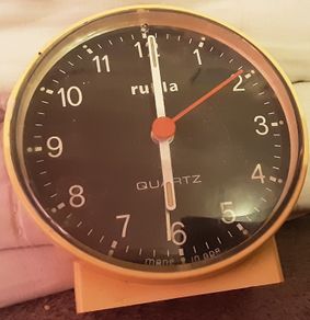 ruhla east German made clock