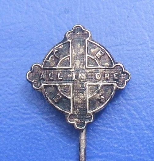 CEBS - CHURCH OF ENGLAND BOYS SOCIETY (CEBS Australia & Tasmania) - a vintage membership stickpin badge