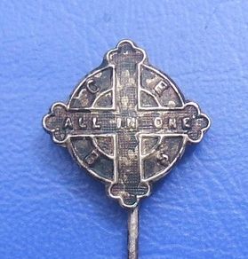 CEBS - CHURCH OF ENGLAND BOYS SOCIETY (CEBS Australia & Tasmania) - a vintage membership stickpin badge