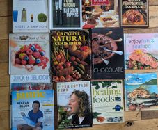 Selection of cook books