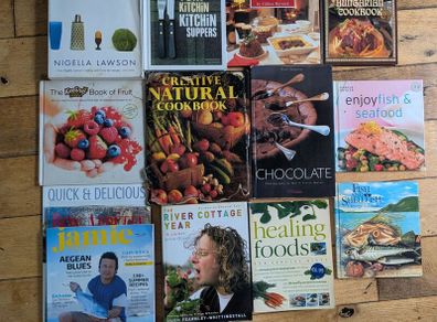 Selection of cook books