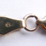 Vintage 9K Yellow Gold 375 Double Rope Bracelet 8" -  6,9g Image 7