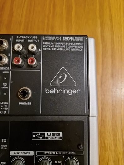 Behringer xenyx 1204 usb