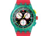 Swatch Neon Emerald Chrono (Grade B)