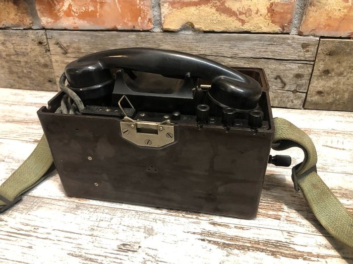 vintage military phone