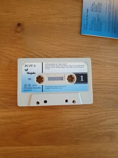 UFO Strangers In The Night cassette