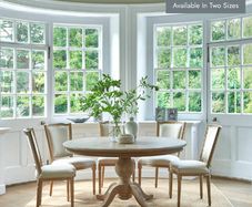 Oak Round Table and Chairs