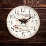 Cafe Noir Shabby Chic Coffee Cup Clock Image 5