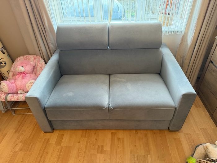 Stunning 3+2 Seater Grey Sofa Set (Sofa Bed+Storage)