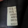 GINA Vintage Navy Blazer Sz 14UK (Fit 12-16) Image 6