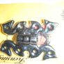 Black Decorative Hinges for sale Image 2