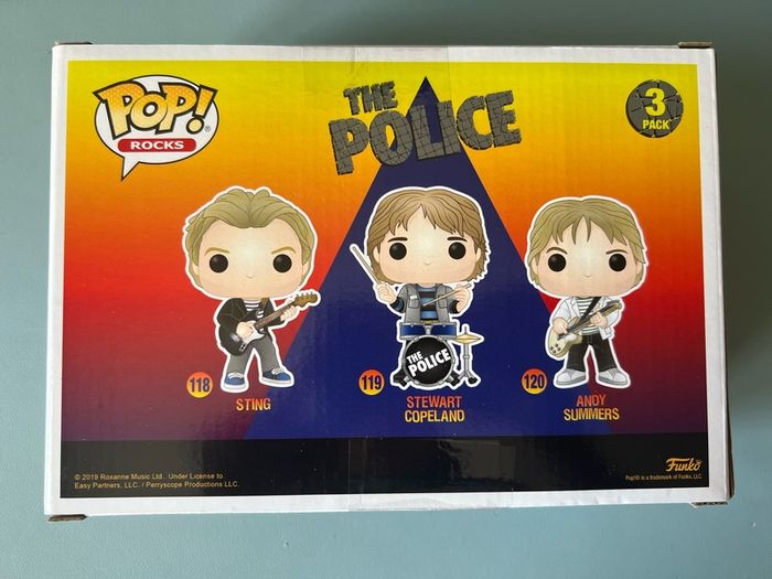 Funko Pop - The Police 3 Pack - Rocks Music - Vinyl Action Figure
