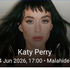 2 katy Perry tickets
