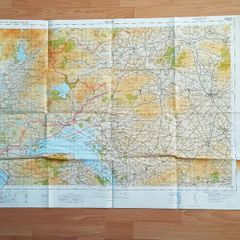 Vintage Ordnance Survey maps of Northern Ireland set of 9 maps