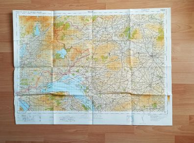 Vintage Ordnance Survey maps of Northern Ireland set of 9 maps