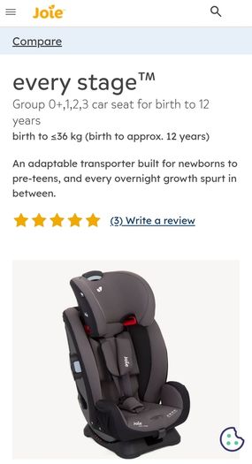 Joie Every Stage Car Seat