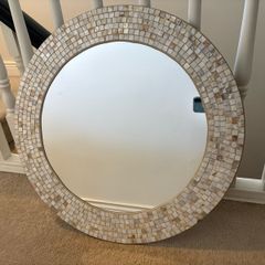Pearlescent Mosaic Mirror