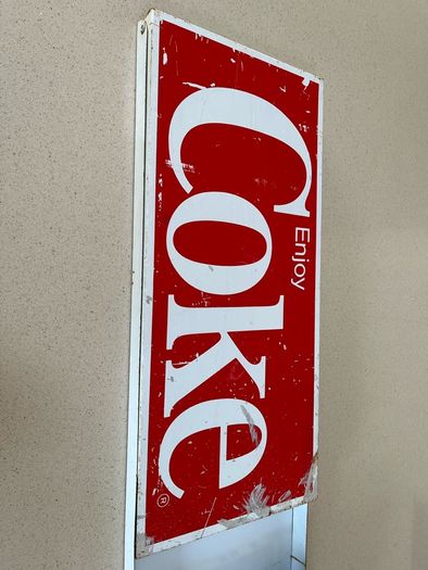 Coke Coca Cola Sign Metal