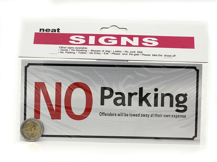 No Parking Sign