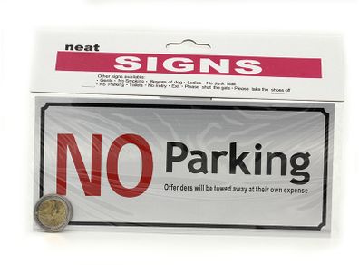 No Parking Sign