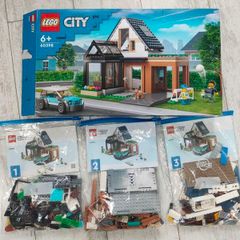 Lego City house and car 60398 100% complete and boxed