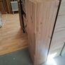 Visobath kyoto flutted tall unit -Costa oak Image 3