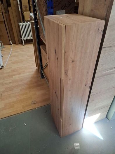 Visobath kyoto flutted tall unit -Costa oak
