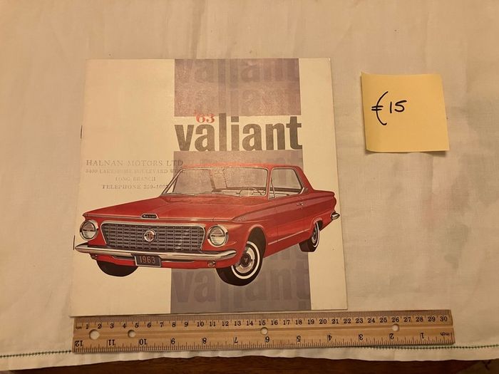 American car brochures. 1950s, 1960s and 1980s