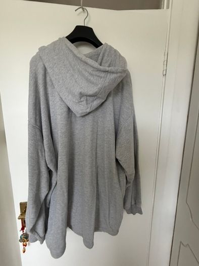 Nike full zip hoodie - grey - size XXL