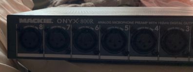 Mackie Onyx 800R Preamplifier + A/D Converter
