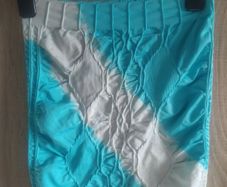 tube top xs blue white