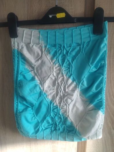 tube top xs blue white