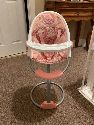 Baby doll highchair