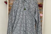shirt  bnwt size medium white patterned lerros shirt rrp 60 euro