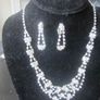 Bridal Necklace and matching Earrings ( DEBS ) Image 4