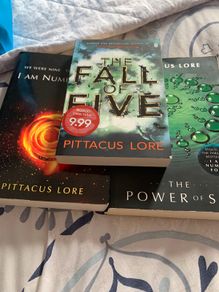 Pittacus Lore books-price is for all three books
