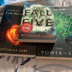 Pittacus Lore books-price is for all three books