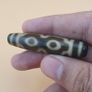Vintage Himalayan Tibetan 4 Eyes Agate Dzi Bead Amulet Image 9