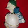 Resin Chicken Hillwalker/Hiker Vintage 1990s Eggbert Figurine Image 10