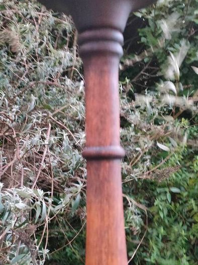 3 Foot 19th Century Mahogany Candle Stick