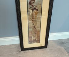 Framed African lady with infant