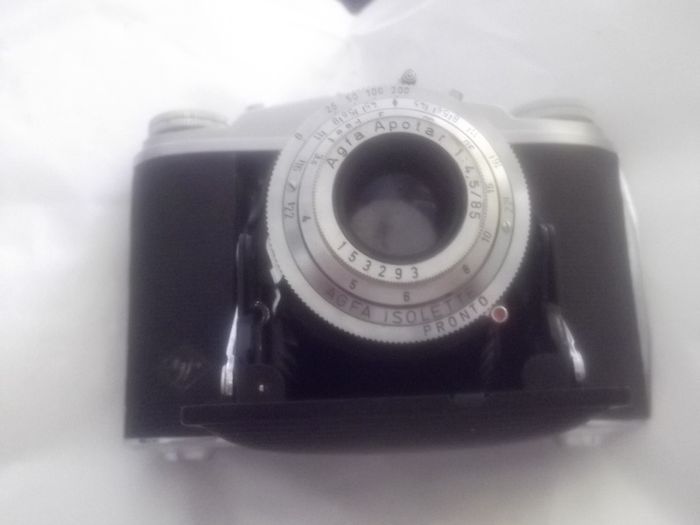 a vintage folding   camara  by agfa insolette